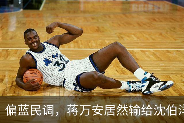 偏蓝民调，蒋万安居然输给沈伯洋，赵少康发声，非常不简单