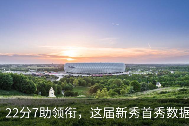 22分7助领衔，这届新秀首秀数据全在这了