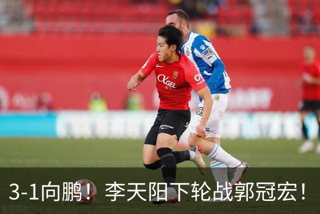 3-1向鹏！李天阳下轮战郭冠宏！温瑞博约战张本？亚锦赛男单4强已出2 周启豪退赛