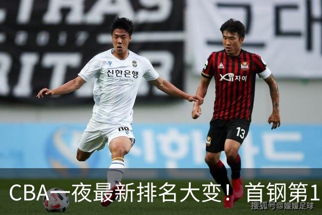 CBA一夜最新排名大变！首钢第1，辽篮第5，广东第7，山东仅排第11